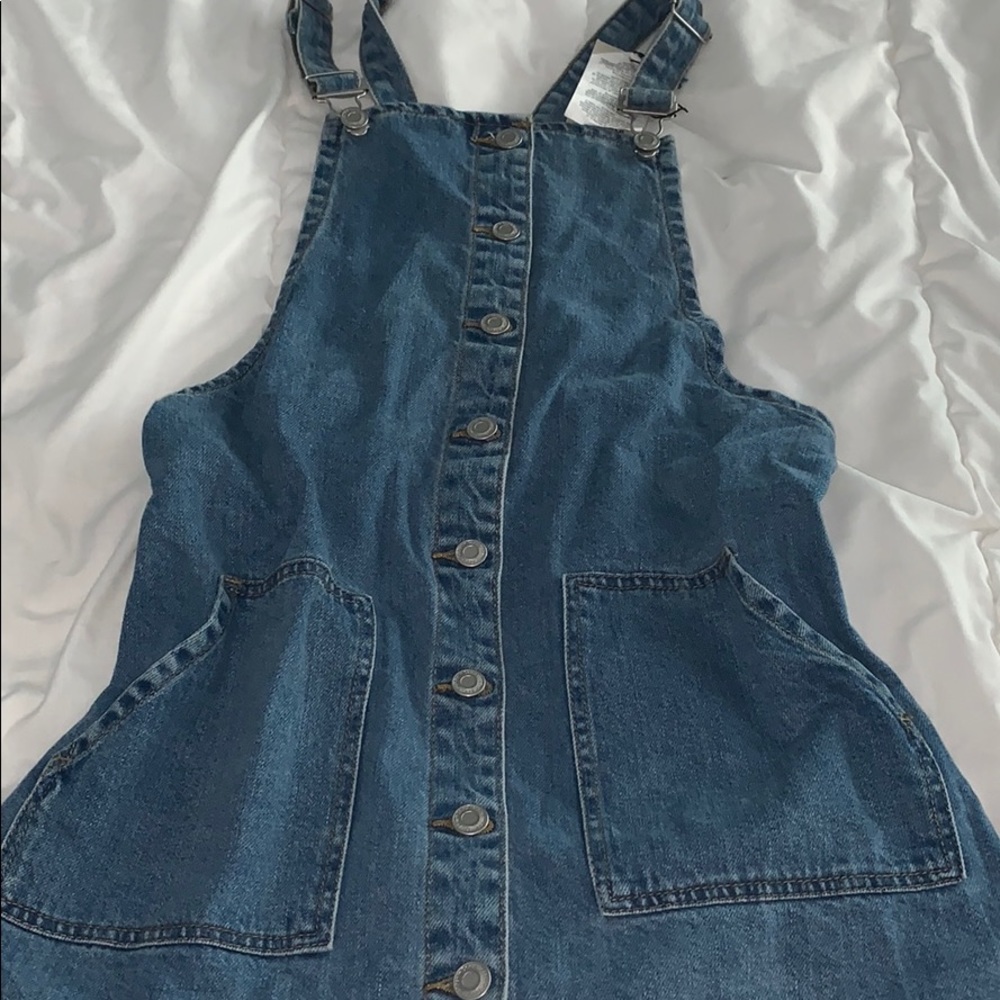 DENIM BUTTON UP DRESS